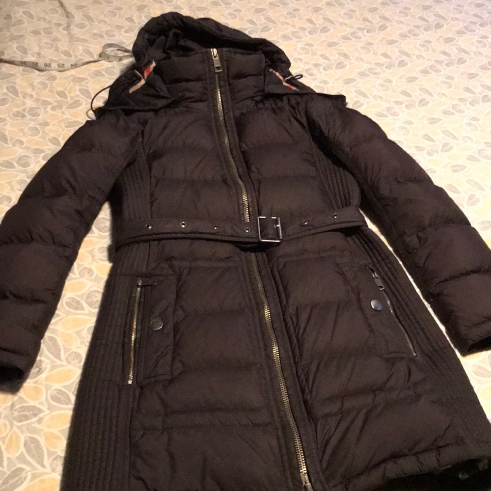 Burberry Brit belted down coat